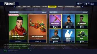 Shop For The Day Fortnitebr