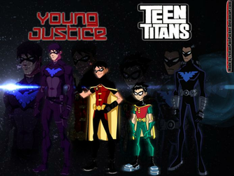 Dick Grayson Robin And Nightwing Wallpaper By Feitanpainpacker On