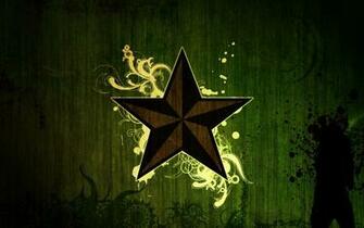 Nautical Star Desktop Wallpaper Painted