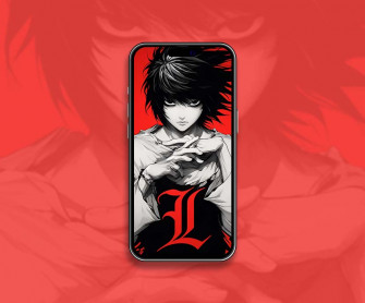 L Death Note Dark Aesthetic Wallpaper