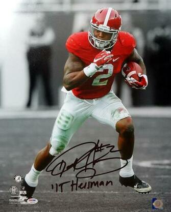 Derrick Henry Autographed Photo Alabama Crimson Tide