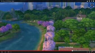 The City In Background Of Sims Videos Is Not A Visitable