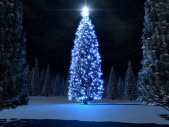 Magnificent Christmas Tree Computer Desktop Wallpaper Pictures
