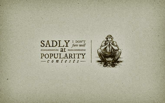 Popularity Contests Wallpaper Jag