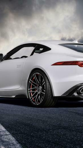 Wallpaper Jaguar F Type Coupe White Startech Cars Bikes