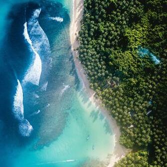 Wallpaper Weekends Blue Lagoon For iPad iPhone Apple