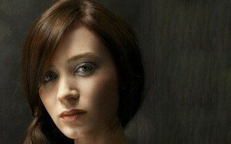 Emily Blunt Wallpaper Stock Photos