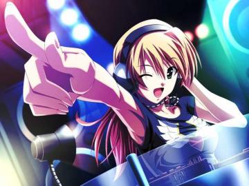 Anime Dj Girl Wallpaper Music And Dance