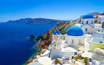 Santorini Wallpaper X Net