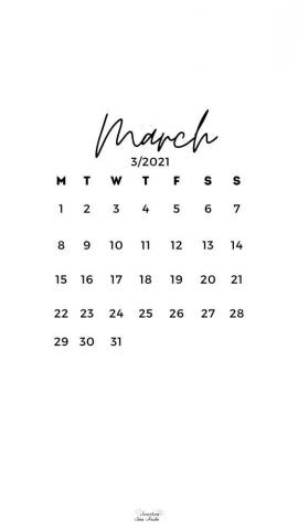 March Wallpaper HD Quotes That Describe Me Calendar