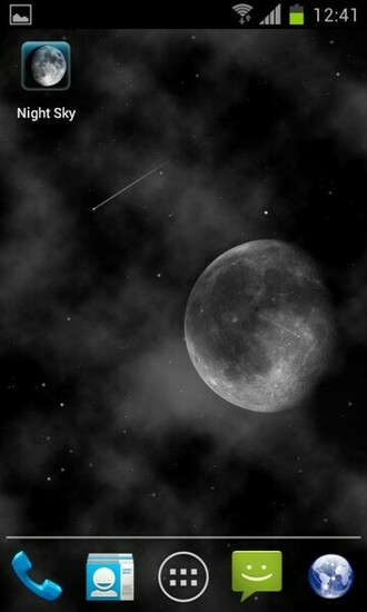 Night Sky Live Wallpaper Android Apps On Google Play