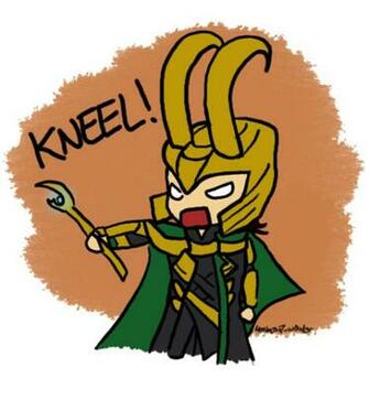 Chibi Loki By 4mb13n7 W0nd3r