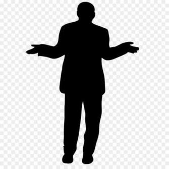 Man Cartoon Png Transparent Shrug