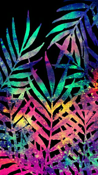 Tropical Galaxy Wallpaper I Created For The App Cocoppa