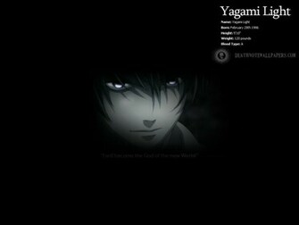 Light Profile Wallpaper Yagami