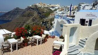 Santorini Greece Wallpaper Desktop
