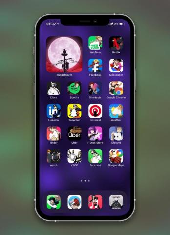 Anime App Icons For iPhone Custom Ios Wallpaper