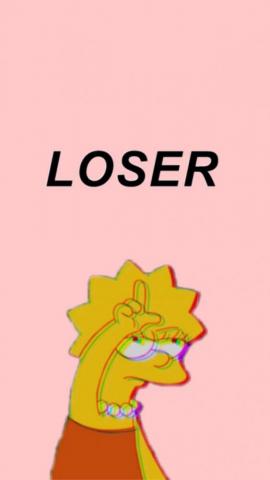 Loser Wallpaper Simpson iPhone