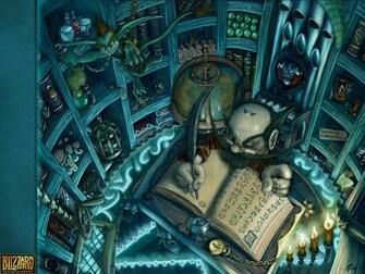 Warcraft Wallpaper Gnome Warlock Shop Jpg