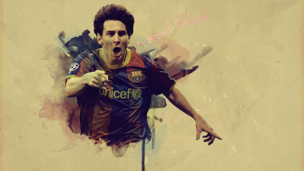 Lionel Messi Background Full HD Wallpaper