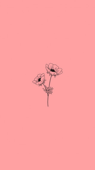 Minimalist Flower Wallpaper