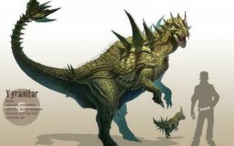 Juegos De Nintendo Pokemon V Deo Tyranitar Obra Realista