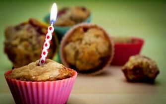 Wallpaper BirtHDay Cupcake My HD