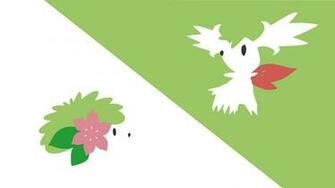 Shaymin Minimalist Vector By Krukmeister