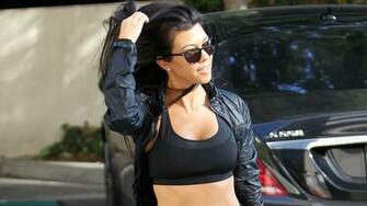 Kourtney Kardashian Sexy Full HD Wallpaper Picture Image