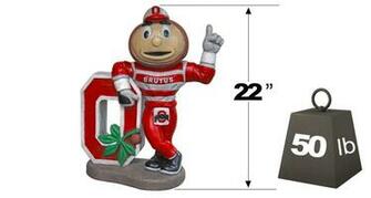 Ohio State University Brutus Buckeye Statue