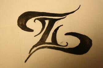 Cool Gemini Sign Tribal Tattoo