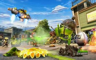 Wallpaperku Plants Vs Zombies Garden Warfare Wallpaper