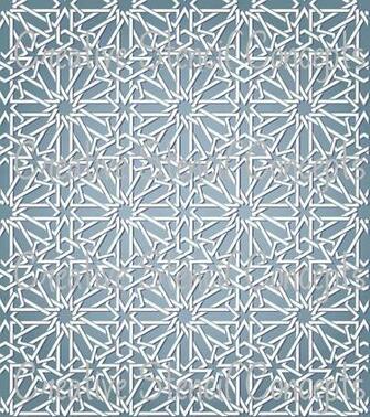 Moroccan Lattice Pattern Arabic