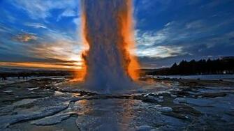 Strokkur Geyser Iceland