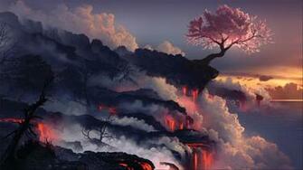 Japanese Cherry Blossoms Cool Wallpaper