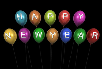 Happy New Year Balloons Transparent Png Stickpng