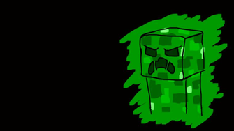 Creeper Scribble Desktop Background By Lordsprinklebuns