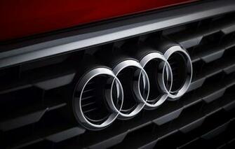 Wallpaper Audi Emblem Red Rings Logo Image For Desktop