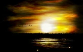 Dark Swamp Wallpaper HD