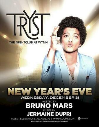 Bruno Mars Las Vegas New Years Eve Tickets Calendar