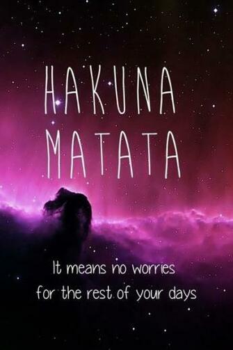 Hakuna Matata Wallpaper