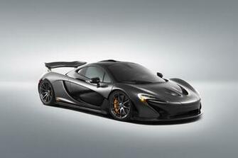 Mclaren P1 Black Wallpaper HD