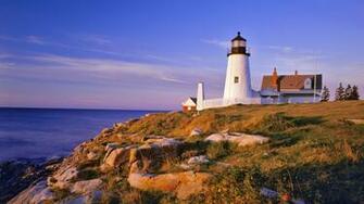 And Cliffs Maine Usa Desktop Wallpaper Wallcoo Net