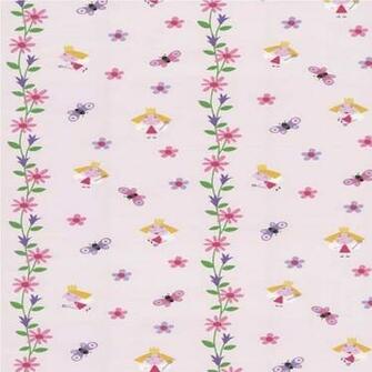 Ben And Holly Childrens Kids Girls Floral Bedroom Wallpaper Wp30157