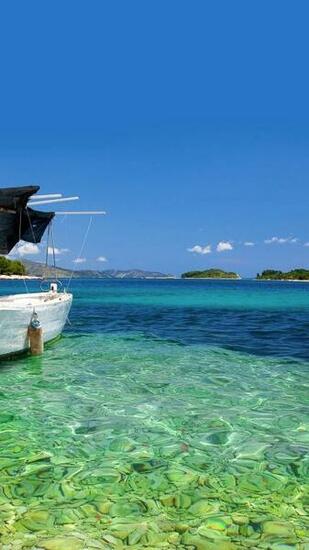 Boat Shore Beach Best Htc One Wallpaper And Easy