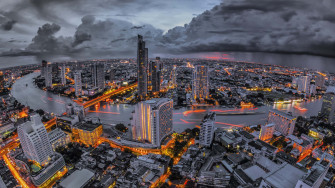 An Idyllic City Skyline For Your Desktop Wallpaper