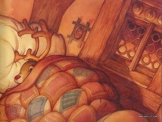 Wallpaper Of Rudolph The Red Nosed Reindeer Story Book