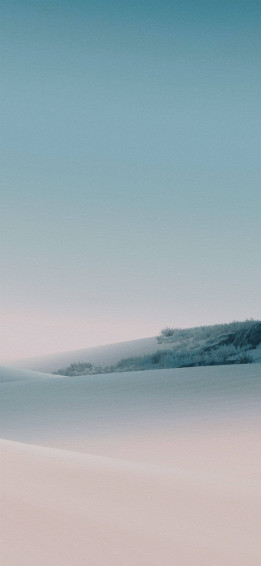 Google Pixel 4k Snowy Field Wallpaper
