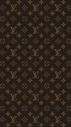 Louis Vuitton X Supreme Pattern Wallpaper