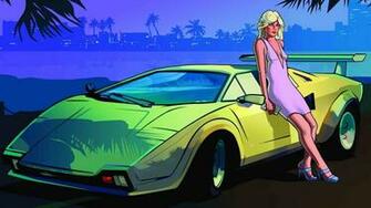 Grand Theft Auto Vice City Full HD Background Jpg